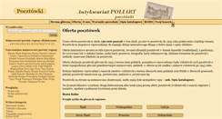 Desktop Screenshot of pocztowki.antykwariat.biz